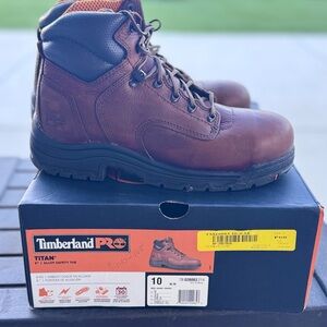 Timberland PRO Men's Dark Brown Safety Boots